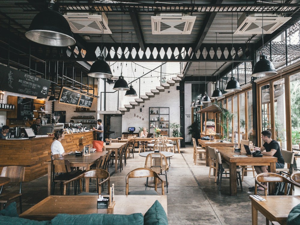 A welcoming café interior
