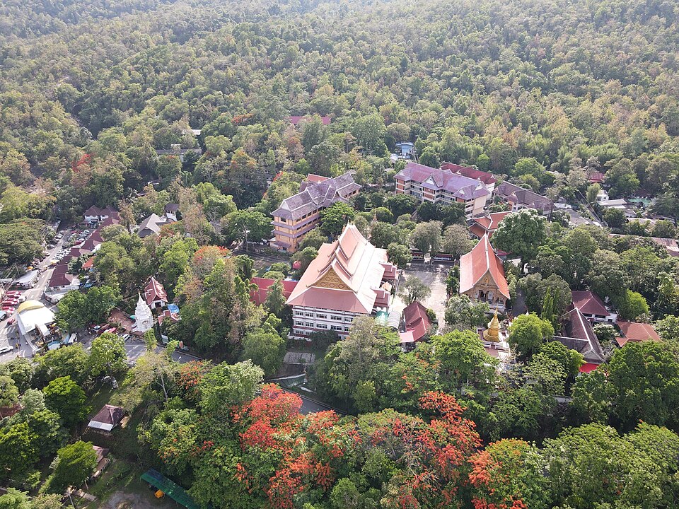 Exterior of Wat Srisoda Royal Temple in Chiang Mai