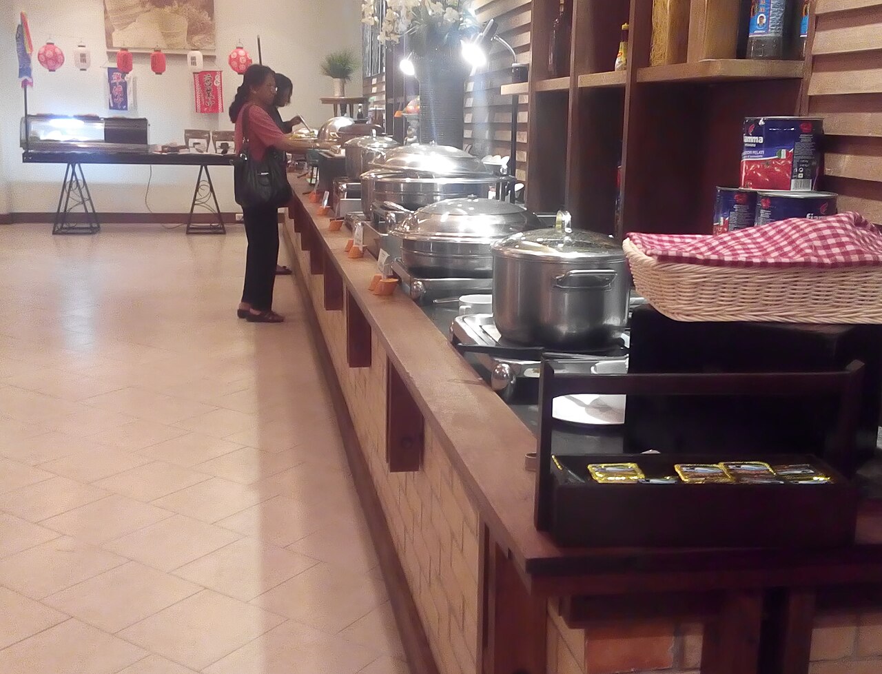 Restaurant interior at Mövenpick Suriwongse Hotel Chiang Mai