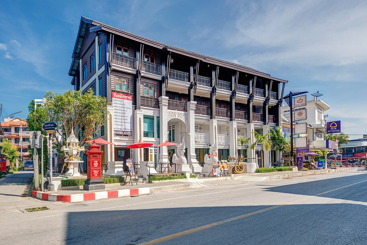 Exterior of Zira Spa in Chiang Mai