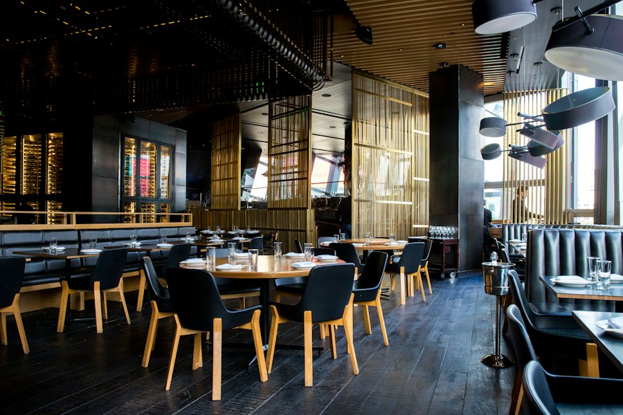 Illustrative candlelit interior
